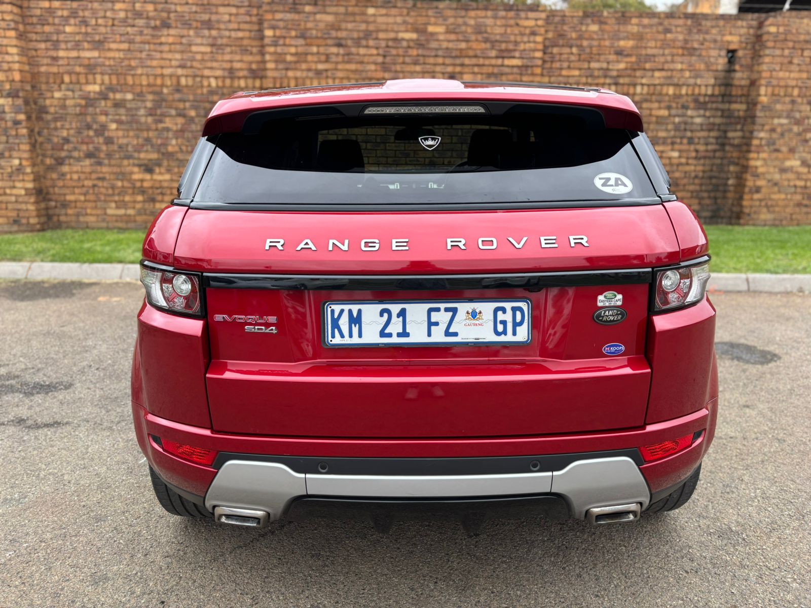 2012 Range Rover Evoque SD 4 Dynamic